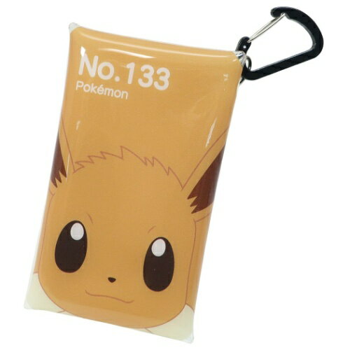 ミニポーチ ポケモン クリア マルチケース S イーブイ ポケットモンスター マリモクラフト 小物入れ コインケース 小学生 中学生 男の子 女の子 メール便可 マシュマロポップ
