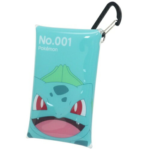 ミニポーチ ポケモン クリア マルチケース S フシギダネ ポケットモンスター マリモクラフト 小物入れ コインケース 小学生 中学生 男の子 女の子 メール便可 マシュマロポップ