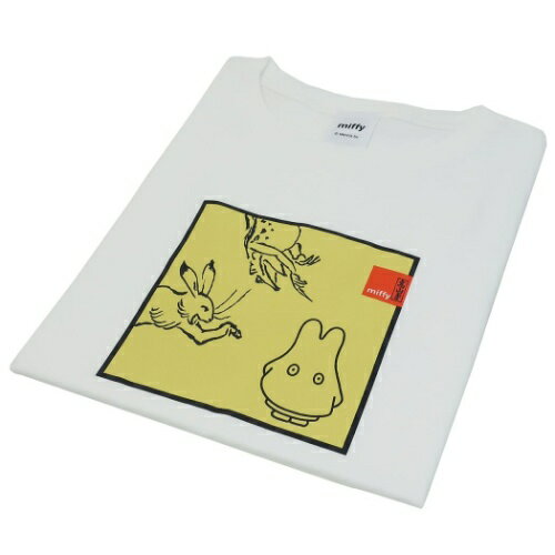 Tシャツ ミッフィー T-SHIRTS 鳥獣戯画 額縁 おばけ ディックブルーナ マリモクラフト 半袖 プレゼント 絵本 マシュマロポップ