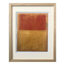 インテリアアート Mark Rothko マーク ロスコ Orange and Tan 1954 美工社 IMR-62088 壁掛け 額付き インテリア 取寄品...