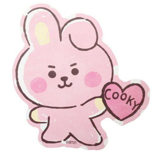 トラベル ステッカー BT21 ビッグ シール COOKY LINE FRIENDS エンスカイ コレクション 商品 メール便可 マシュマロポップのサムネイル