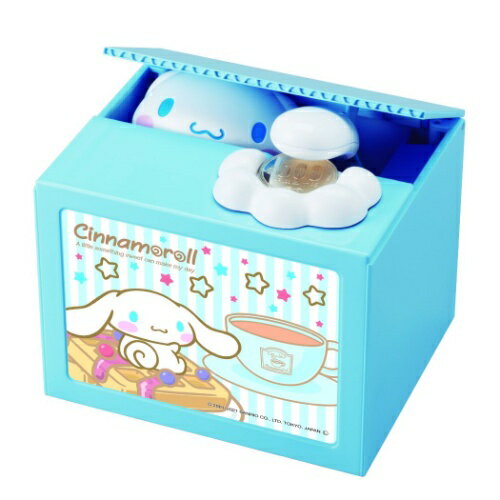 貯金箱 シナモロール いたずらバンク サンリオ シャイン ギフト雑貨 プレゼント ギミック付きバンク マシュマロポップのサムネイル