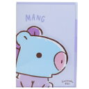 ダイカット 3インデックス A4 クリアファイル BT21 ポケットファイル MANG LINE FRIENDS カミオジャパン 新学期準備文具 小学生 中学生 高校生 女の子 商品 マシュマロポップ