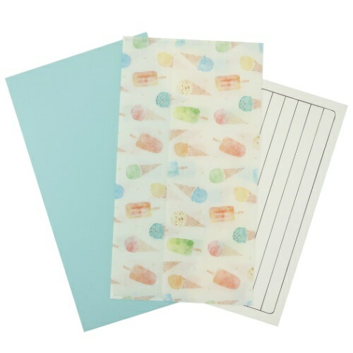 一筆箋 レターセット かわいい レターセット naoSudou 抗菌マスクケース付き レターセット gelato ジェラート しあわせますく堂 オリエンタルベリ...