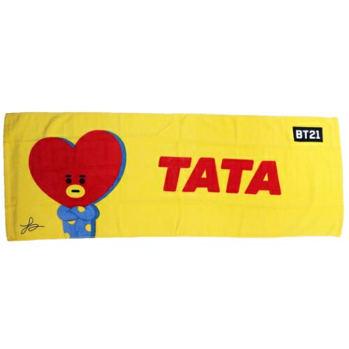 スポーツタオル BT21 制菌 ミニバスタオル チアー TATA LINE FRIENDS 丸眞 プレゼント 商品 マシュマロポップ