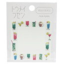コハク KOHAKU 付箋 トウメイ フセン ドリンク drink グリーンフラッシュ 事務用品 おしゃれ文具 かわいい メール便可 マシュマロポップ