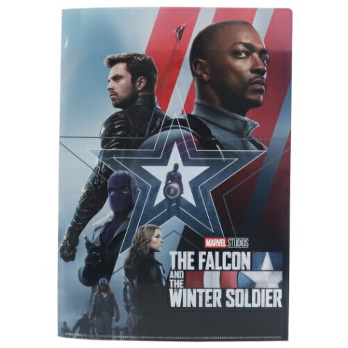 Wポケット A4 クリアファイル ファルコン＆ウィンターソルジャー The Falcon and the Winter Soldier ポケットファイル マーベル MARVEL インロック コレクション雑貨 文具