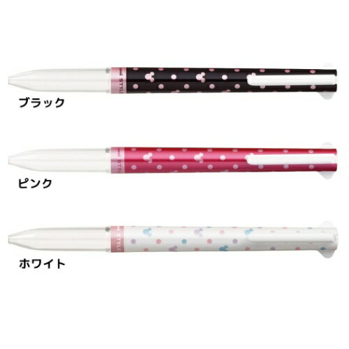 スタイルフィット ボールペンボディ 3色ホルダー ミッキーマウス 三菱鉛筆 ディズニー 筆記用具 新学期準備 機能性文具 中学生 高校生 大人 メール便可 マシュマロポップのサムネイル