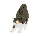 ワッペン 気ままなポーズの猫ワッペン ネコ5 ねこ 清原 手芸用品 アイロン接着 シール 入園 入学 保育園 幼稚園 小学生 キッズ 子ども メール便可 マシュ...