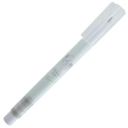 2色ペン カラーペン 2 LINES PEN イエロー&ライトブルー Q-LIA 新学期準備文具 かわいい メール便可 マシュマロポップ