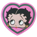 ダイカット ビニール ステッカー ベティブープ ビッグシール フェイス ハート BETTY BOOP スモールプラネット コレクション雑貨 デコシール メール便...