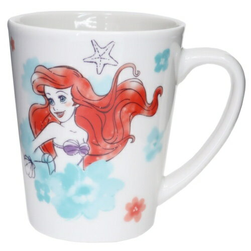 マグカップ リトルマーメイド 磁器製 MUG アリエル ディズニープリンセス クラックス プレゼント ギフト マシュマロポップのサムネイル