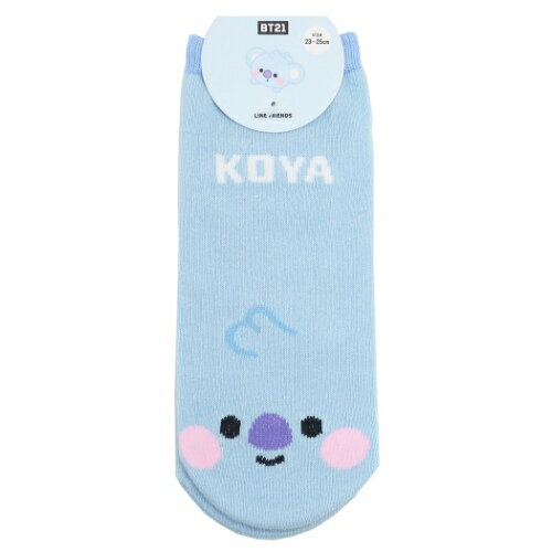 女性用 靴下 BT21 レディースソックス KOYA LINE FRIENDS カミオジャパン プレゼント 商品 メール便可 マシュマロポップ