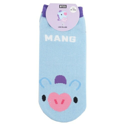 女性用 靴下 BT21 レディースソックス MANG LINE FRIENDS カミオジャパン プレゼント 商品 メール便可 マシュマロポップ