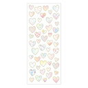 シールシート ドロップシール ドット ハート クローズピン 手帳デコ DECOシール デコシール メール便可 マシュマロポップ