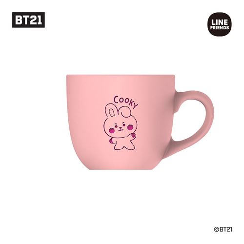 マグカップ BT21 陶磁器製 MUG COOKY LINE FRIENDS ジェイズプランニング プレゼント 商品 マシュマロポップのサムネイル