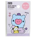 ビッグシール BT21 ミニ デコステッカー MANG LINE FRIENDS カミオジャパン 耐水耐光仕様 メール便可 マシュマロポップ