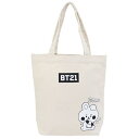 トートバッグ BT21 キャンバストート COOKY LINE FRIENDS 森本本店 手提げかばん 商品 マシュマロポップ