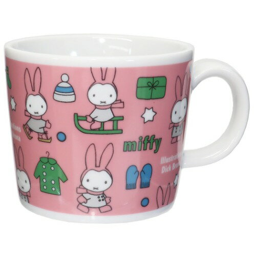 マグカップ ミッフィー 磁器製 MUG winter items ディックブルーナ 金正陶器 プレゼント 絵本 マシュマロポップ