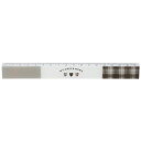 17cmスリム定規 ものさし マイチェックモア 新入学 Q-LIA 新学期準備文具 入学祝い メール便可 マシュマロポップ