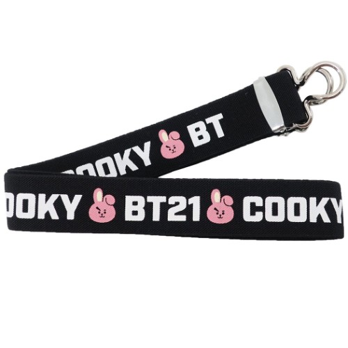 バックル付き ゴムバンド BT21 スクールベルト COOKY LINE FRIENDS 森本本店 学校ベルト 商品 メール便可 マシュマロポップ