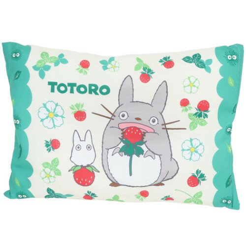 子供用 枕 となりのトトロ ジュニア まくら 苺いっぱい スタジオジブリ 丸眞 キッズ寝具 マシュマロポ..
