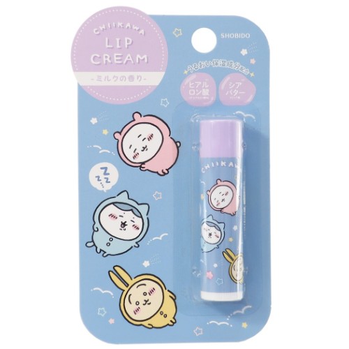 リップクリーム ちいかわ コスメ雑貨 寝よっか ナガノ 粧美堂 ミルクの香り メール便可 マシュマロポップのサムネイル