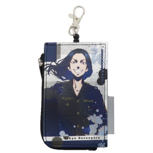キーケース 東京リベンジャーズ リール付き キーパスケース 場地圭介 クラックス ICカードケース アニメメール便可 マシュマロポップ