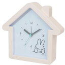 壁掛け時計 ミッフィー ハウス型 クロック ピンク ディックブルーナ ティーズファクトリー 置き時計 インテリア マシュマロポップ