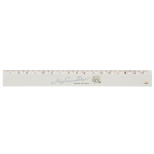 ものさし 17cm ぴったり 定規 MY SWEET DAYS クッキー 新入学 サンスター文具 新学期準備文具 小学生 中学生 高校生 女の子 メール便可 マシュマロポップ