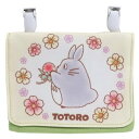 クリップポケット となりのトトロ ショルダー付き ポケットポーチ お花といちご スタジオジブリ 丸眞 プレゼント 女の子 男の子 メール便可 マシュマロポップ