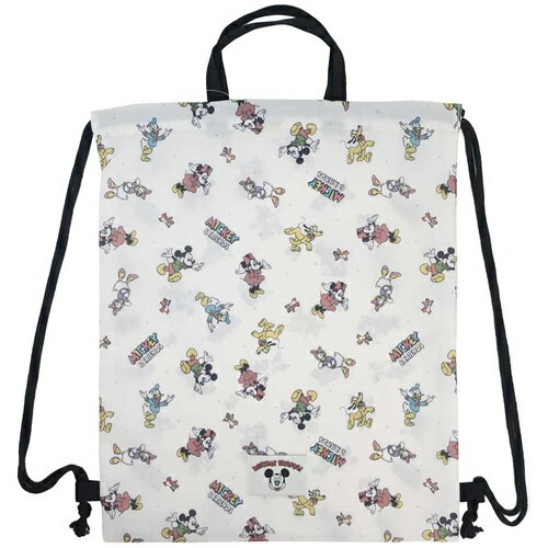 ナップサック ミッキー＆フレンズ 体操服かばん 総柄 新入学 ディズニー 粧美堂 新学期準備雑 女の子 男の子 マシュマロポップのサムネイル