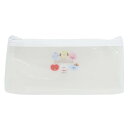 クリアフラット ペンケース BT21 筆箱 フェイス 新入学 LINE FRIENDS カミオジャパン ペンポーチ 商品 メール便可 マシュマロポップ(4)