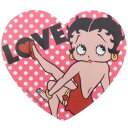 ステッカー ダイカット ビニール ベティブープ ビッグ シール ラブ BETTY BOOP スモールプラネット デコシール 耐水性 メール便可 マシュマロポップ