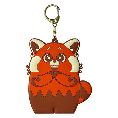 私ときどきレッサーパンダ キーリング ラバー キーホルダー インロック コレクション雑貨 メール便可 マシュマロポップのサムネイル