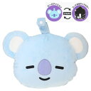 トラベルまくら BT21 フード付き ネックピロー KOYA LINE FRIENDS 丸眞 旅行用品 商品 マシュマロポップ