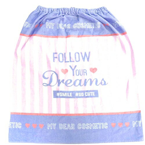 ラップタオル 巻きタオル70cm ストライプロゴ ニシオ サマーレジャー用品 海プール着替えタオル 女の子 マシュマロポップのサムネイル