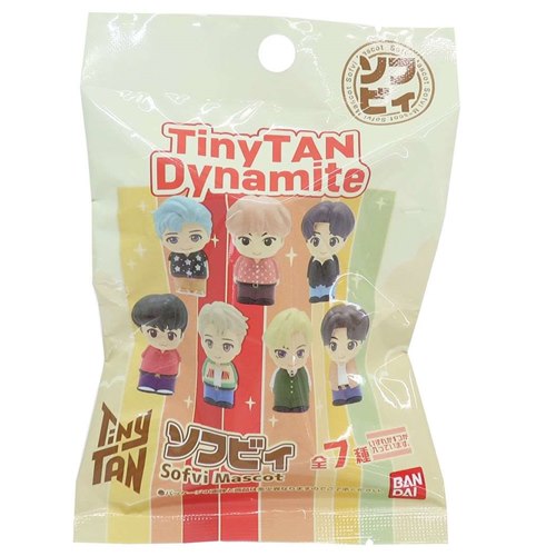 ミニ フィギュア タイニータン ソフビィ 全7種 TinyTAN バンダイ コレクション雑貨 商品 マシュマロポップ