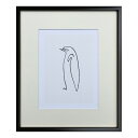 アートポスター パブロ ピカソ Le pingouin Silkscreen Pablo Picasso 美工社 IPP-61784 ペンギン 壁掛け用 インテ...