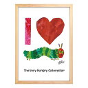 アートフレーム エリックカール アートポスター I Love Caterpillar Eric Carle 美工社 ZEC-61866 絵本作家 壁掛け用 インテリア 取寄品 マシュマロポップ