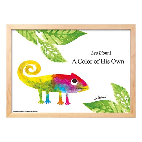 アートフレーム レオ リオーニ アートポスター A Color of His Own Leo Lionni 美工社 ZLL-61860 絵本作家 壁掛け用 インテリア 取寄品 マシュマロポップ