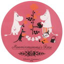 コップ敷き ムーミン アクリルコースター MOOMINMAMA'S ROSE PK 北欧 マリモクラフト かわいい メール便可 マシュマロポップ