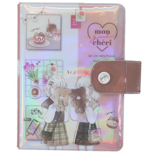 シール帳 マイシールバインダー モンシェリ クーリア シールシート10枚付き シール交換帳 女の子 メール便可 マシュマロポップのサムネイル