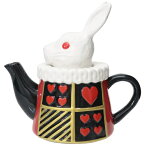 磁器製急須 ティーポット 三月ウサギ サンアート 茶こし付き プレゼント ギフト かわいい マシュマロポップ