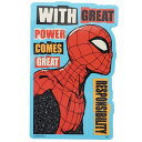 ビッグシール スパイダーマン ダイカットビニールステッカー 横顔 MARVEL スモールプラネット デコシール 耐水性 メール便可