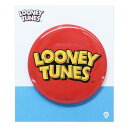 缶バッジ ルーニーテューンズ カンバッジ ロゴ LOONEY TUNES スモールプラネット コレクション雑貨 メール便可 マシュマロポップ