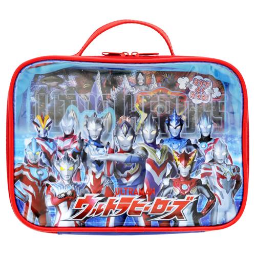 おもちゃ ウルトラヒーローズ バトルフィールドおかたづけバッグ 特撮ヒーロー サンスター文具 男の子向け マシュマロポップ