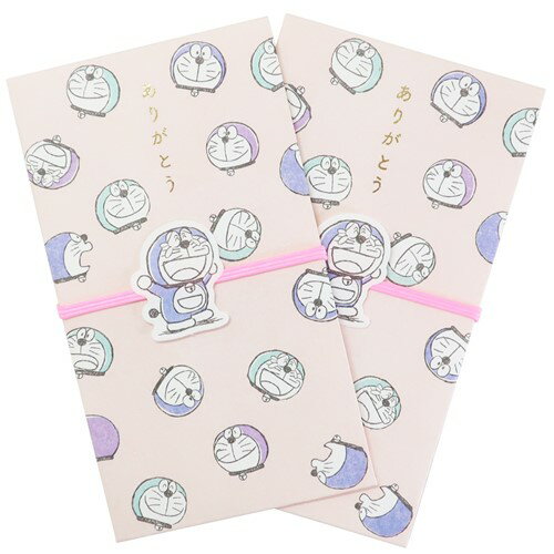 ぽち袋 アイムドラえもん ぽち袋2枚セット ピンク サンリオ アクティブコーポレーション お年玉袋 アニメメール便可 マシュマロポップ