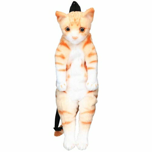リュック リアルねこぬいぐるみリュック トラ ねこ ユニック かわいい プレゼント おもしろ雑貨 マシュマロポップのサムネイル