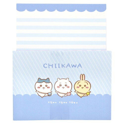 手紙セット レターセット かわいい ちいかわ レターセット おでかけ サンスター文具 便箋＆封筒 かわいい メール便可 マシュマロポップのサムネイル